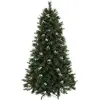 HOMCOM Künstlicher Weihnachtsbaum 180 cm, dichter realistischer Tannen...