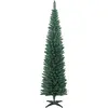 HOMCOM Künstlicher Weihnachtsbaum Slim 210 cm mit 401 Zweigen, hoher s...