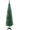 HOMCOM künstlicher Weihnachtsbaum Slim 180 cm mit 321 Zweigen, hoher s...