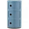 Kartell Componibili, Container 3-fächer, Hellblau