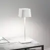 Zafferano Ofelia 3K Akku-Tischlampe IP65 weiß