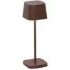 Zafferano OFELIA PRO MICRO Wiederaufladbare und dimmbare Corten-LED-Ti...