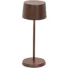 Zafferano OLIVIA PRO MICRO Wiederaufladbare und dimmbare Corten-LED-Ti...
