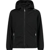Mädchen Regenjacke mit Kapuze CMP Schwarz 5 Jahre