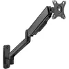 Techly Wandhalterung drehbar für 1 Display 17-32" mit Gasfed (Wand, 32...