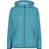 CMP Campagnolo, Damen, Outdoorjacken, Hoodie (XS), Türkis, XS