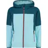 Cmp Kid G Jacket Fix Hood L430 Acqua 128