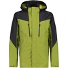 Kapuzensweatjacke für Wanderungen CMP Grün 56
