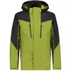 Kapuzensweatjacke für Wanderungen CMP Grün 58
