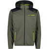 Kapuzensweatjacke für Wanderungen CMP Grün 56