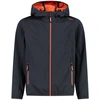 Mädchen Regenjacke mit Kapuze CMP Schwarz 4 Jahre