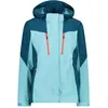 CMP Damen Jacke Jacket Zip Hood Türkis 36