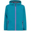 Mädchen Regenjacke mit Kapuze CMP Blau 5 Jahre