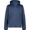 Kapuzensweatjacke für Wanderungen CMP Blau 54