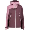 Cmp Woman Jacket Fix Hood C904 Plum 42