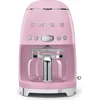 SMEG DCF02PKEU Kaffeemaschine 50`s Style pink