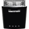 Smeg 50s Style GeschirrspÌler Mit Drittem Rack 13 Anzahl Maßgedecke