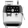 SMEG EGF03BLEU Espressomaschine, Kaffeevollautomat 50s Style, schwarz