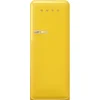 Smeg FAB28RYW6 Kühl- und Gefrierkombination Freistehend 270 l C Gelb