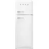 SMEG FAB30RWH6 Kühl-/Gefrierkombination Rechtsanschlag Weiss 50s Style...
