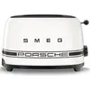Toaster SMEG TSF01PCWEU, 2 Scheiben, 950 W, Porsche Carrara Weiß