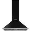 Smeg KPF9BL Wand-Dekor-Dunstabzugshaube schwarz