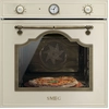 Smeg SFP750POPZ Einbau-Elektrobackofen, 65 l Volumen, 59,7 cm Breite, ...