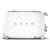 Smeg Toaster TSF03WHEU, 4 kurze Schlitze, 3000 W