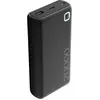 Cellularline Essence (20000 mAh, 12 W, 74 Wh), Powerbank, Schwarz