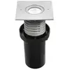 Fabas Luce WAKO 2 SILVER LED Außeneinbauleuchte 7.8W warmweiß Edelstah...