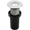 Fabas Luce IRVING 2 SILVER LED Außeneinbauleuchte 7.8W warmweiß Edelst...