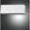 Fabas Luce LED Außen-Wandleuchte Trigg 65x70mm 14W Warmweiß IP54 Weiß