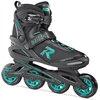 Icon Inline Skates Softboot Damen 80 mm 82A schwarz/aqua Größe 37