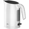 Braun WK 3110 WH, 1,7 l, 3000 W, Weiß, Wasserstandsanzeige, Drahtlos