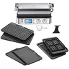 Braun MULTIGRILL 9 CG9047, Kontaktgrill, Silber, Schwarz