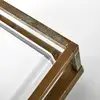 LED-Außenwandlampe Ice Cubic 3404, messing antik