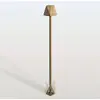 LED-Wegeleuchte Silva Edge, Höhe 100 cm, messing antik, IP65