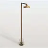 LED-Wegeleuchte Aura Disk, 100 cm x 19,5 cm, messing antik