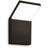 Ideal Lux 322636 OUTDOOR STYLE LED-Außenwandleuchte 9W 1050/790lm 3000...