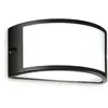 Ideal Lux Außenwandleuchte Rex 1, schwarz, Alu, IP44, E27