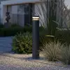Ideal Lux LED-Wegeleuchte Boeing, Höhe 70 cm, schwarz, IP65