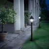 Dafne Classic Stehleuchte Kunststoff Schwarz 1 Licht E27