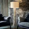 Ideal Lux Driftwood pt1, Holz, Metall, Holz, IP20, II, E27, 1 Glühbirn...