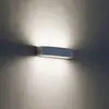 Ideal Lux Außenwandlampe Andromeda, grau, Breite 45 cm, E27