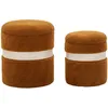Sitzsack mit Stauraum Mauro Ferretti Saint-Moritz (x2) 40x47-32x38 cm