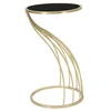 Natur24 Beistelltisch Flush Beistelltisch 35 x 35 x 60 cm MDF Metall S...