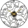 Analoge Wanduhr Mauro Ferretti Faces ø50x3,5 cm