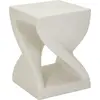 Mauro Ferretti Beistelltisch Z 34x34x45 cm Creme