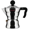 Alessi Moka, Mokka-Kanne, Aluminium, Aluminium, 104 mm, 206 mm