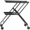Alessi, Servierwagen, Servierwagen klappbar schwarz